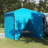 Canopy Tent Manual Blue 243 x 243 x 251 cm Fabric 42007380