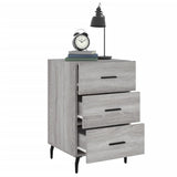 Bedside Cabinet Grey Sonoma 40x40x66 cm Engineered Wood 827682