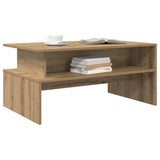 Coffee Table Artisan Oak 90 x 55 x 42.5 cm Engineered Wood 875156