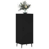 Sideboard Black 34.5x34x90 cm Engineered Wood 828557