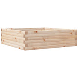 Garden Planter 80x80x23 cm Solid Wood Pine 847198