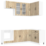 Kitchen Unit PORTO 8 pcs Sonoma Oak Engineered Wood 3438489
