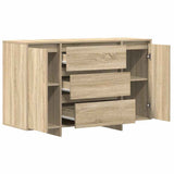 Sideboard Sonoma Oak 120 x 41 x 75 cm Engineered Wood 3333908