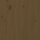 Bed Frame without Mattress Honey Brown Solid Wood 200x200 cm 3105818