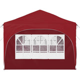 Pop-up Party Tent 575 x 288 x 245 cm Burgundy Oxford Fabric 42019906