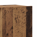 7 Piece TV Cabinet Set Wall-mounted Old Wood Engineered Wood 3329209