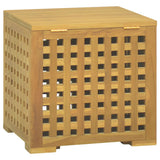 Rope Box 40x40x40 cm Solid Wood Teak 338262
