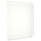 Roller Shutter White 120 x 150 cm Aluminium and Polyurethane 42047059
