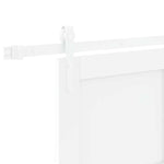 Sliding Door White 86 x 198.5 cm Solid pine wood and steel 3333763