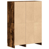 2 Piece Kitchen Cabinet Set Smoked Oak Engineered Wood 3324146