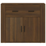 Sideboard Brown Oak 80x33x70 cm Engineered Wood 816575