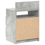 Bedside Cabinets 2 pcs with 2 Drawers Concrete Grey 40x33x60 cm 858567