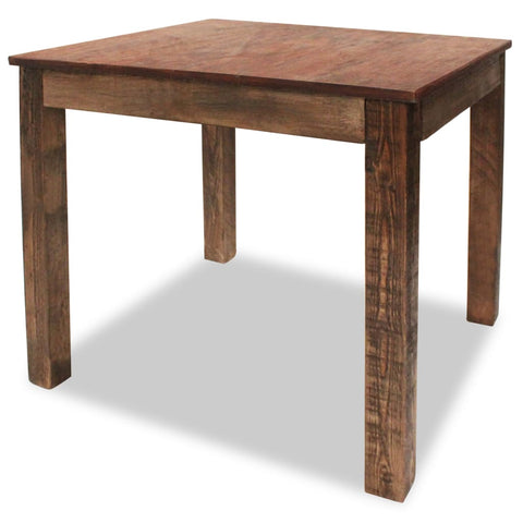 ZNTS Dining Table Mixed Recycled Wood 82x80x76 cm 244495