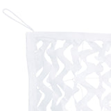 Camouflage Net with Storage Bag 627x290 cm White 4008285