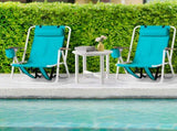 Folding Beach Chair Set of 2 for Adults, 4 Position Portable Backpack Foldable 92694643