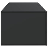 Wall-Mounted TV Cabinet Black 78.5 x 41 x 30 cm Engineered Wood 899026