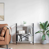 Bookshelf Grey Sonoma 75 x 30 x 91 cm Engineered Wood 883973