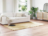 Faux Sheepskin Rug Tafalla Cream 120 x 170 cm Polyester 42021504