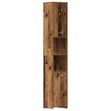 4 Piece Bathroom Furniture Set Old Wood Engineered Wood 3328941