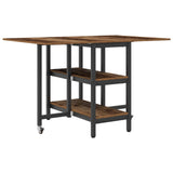 Dinning Table 122 x 80 x 76.5 cm Engineered Wood Old Wood 8006041