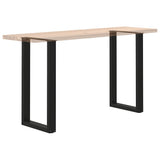 Bar Table Legs U-Shaped 2 pcs Black 40x cm Steel 4013216