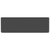 Luxury Wash Basin Matt Dark Grey 41x30x12 cm Ceramic 147049