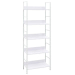 5-Layer Book Shelf White 60x27.6x158.5 cm Engineered Wood 288228