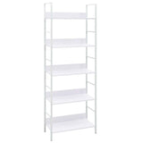 5-Layer Book Shelf White 60x27.6x158.5 cm Engineered Wood 288228