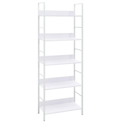 5-Layer Book Shelf White 60x27.6x158.5 cm Engineered Wood 288228