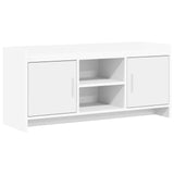 TV Cabinet 102 x 33 x 47 cm White Engineered Wood 8011163