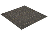Carpet Tile Striped Light Brown 50 x 50 cm 20 pcs 42032469