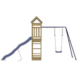 Outdoor Playset Impregnated Wood Pine 3279123
