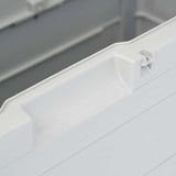 Garden Storage Box 280 L Light Grey 45686