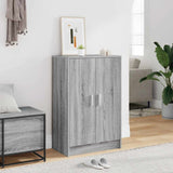 Shoe Cabinet Grey Sonoma 60x35x92 cm Engineered Wood 816012