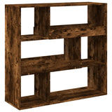 Room Divider Smoked Oak 100x33x94.5 cm Engineered Wood 3309478