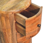 Oak-ish Drum Chest IN3603