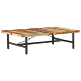 320654 Coffee Table 142x90x42 cm Solid Reclaimed Wood