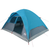 Family Tent Dome 6-Person Blue Waterproof 94556
