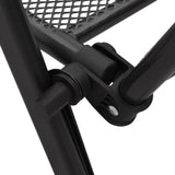 Reclining Garden Chair Set 5 pcs Anthracite Powder-coated Steel 3283761