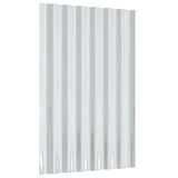 Roof Panels 36 pcs Galvanised Steel Anthracite 60x36 cm 319131