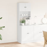 Kitchen Cabinet White 60x50x180 cm Engineered Wood 3276637