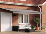 Manual Awning Frame with LEDs Light Grey and Anthracite 4 x 3 m 3420853