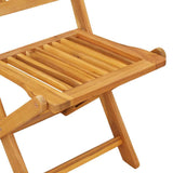 Garden Bistro Set 3 pcs Brown Solid Acacia Wood 42000950