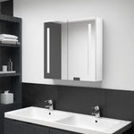 ZNTS LED Bathroom Mirror Cabinet Shining White 62x14x60 cm 326524