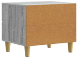 Bedside Cabinet with Drawer 2 pcs Grey Sonoma 43 x 34.5 x 48 cm 894538