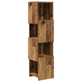 Corner Cabinet 25.5x25x102cm Engineered Wood Old Wood 889811