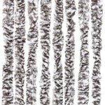 Insect Curtain Brown and Beige 100x220 cm Chenille 284278