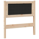 Headboard Other Brown 75 cm Solid pine wood 878986