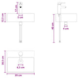 Bathroom Furniture Set 2 pcs White Engineered Wood 3403968
