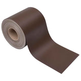 Garden Privacy Screens 4 pcs PVC 35x0.19 m Brown 147863